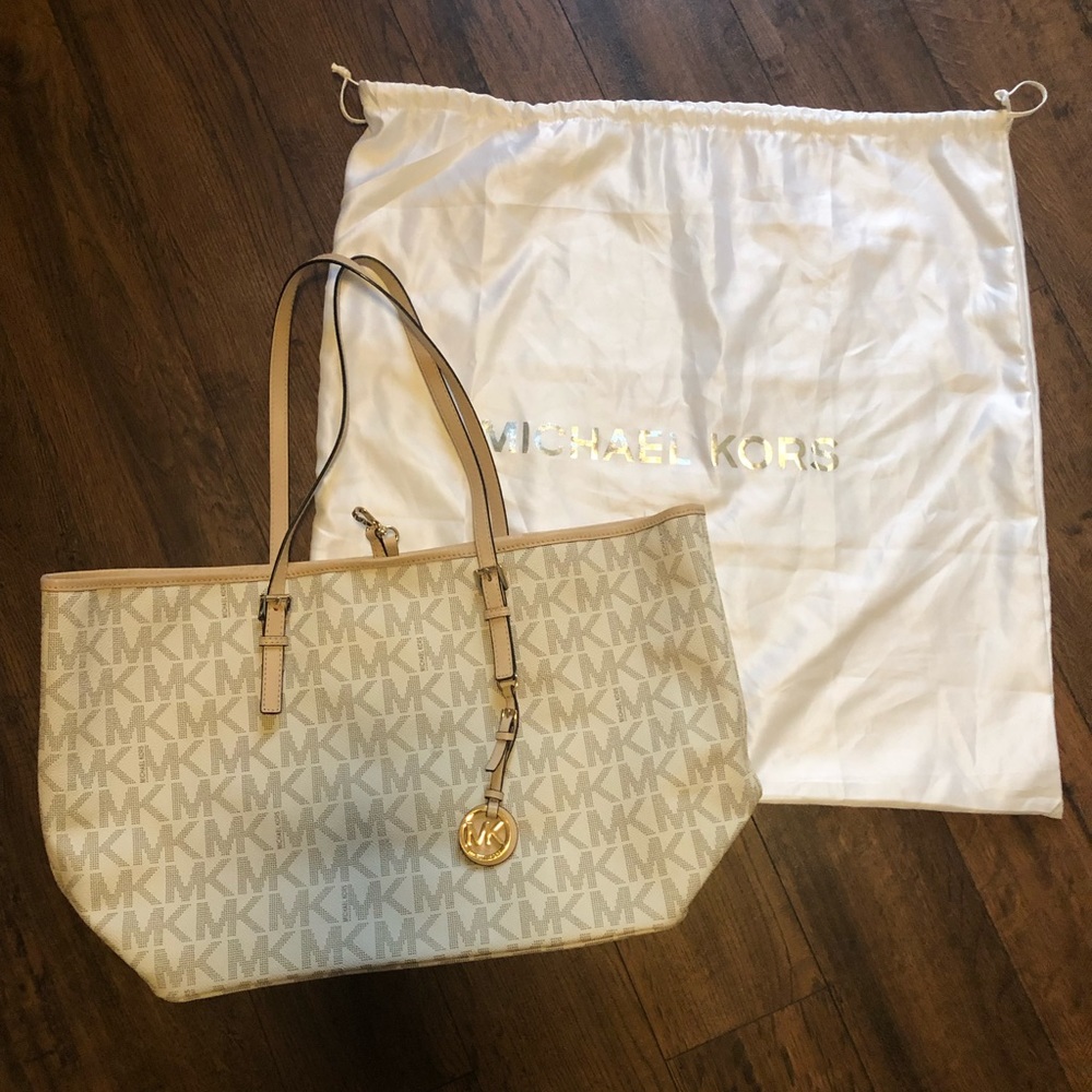 Michael Kors tote—-authentic bag